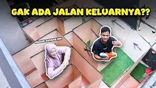 BIKIN LABIRIN TERBESAR DI RUMAH | AZMANNIS