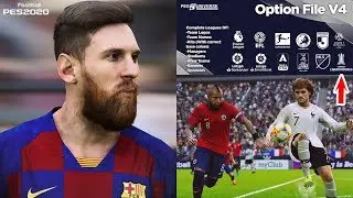 OPTION FILE PES UNIVERSE V4 | PES 2020 TOTALMENTE LICENCIADO || TUTORIAL PS4