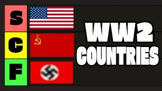 WW2 Countries Tier List