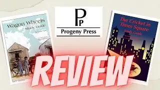 Progeny Press~ Wagon Wheels Study Guide & The Cricket in Times Square Study Guide Review
