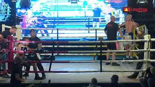 Jamal King Vs Dan Cawse - UBC Middleweight Boxing Title - Leapfrog Fight Night Kickboxing