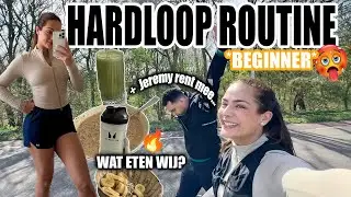 MIJN (nieuwe) HARDLOOP ROUTINE + mijn vriend rent mee😱👀| Nochtli&Jeremy