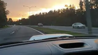 Sunset cruise - Impreza WRX VF43 Turbo