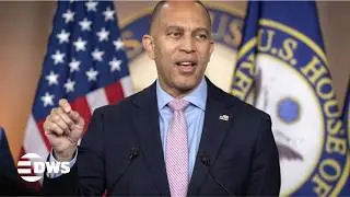 WATCH: House Minority Leader Hakeem Jeffries Holds Urgent Press Conference &mdash; Key U.S. Updates | AC15