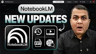 NotebookLM New Updates+Gemini Integration |Deep Research, Image Sources, Custom Video Overviews| 397