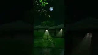 #awesome #views #of #nature #with #beautiful #moon #light #sky