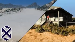 GTA 5 ONX RP FiveM Map: Alamo Salt Flats and Sandy Shores Remastered