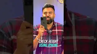 Check Anyone's Height with iPhone!
