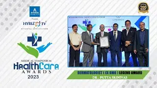 DR Putta Srinivas | Dermatologist | Healthcare Awards Legendee | Hybiz Tv