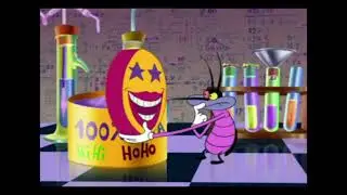 Oggi cartoon jack cockroach and the chemical