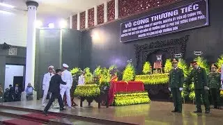 Tang lễ đồng chí Trung tướng Đồng Sỹ Nguyên