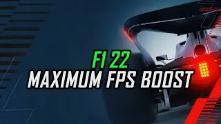 F1 22 (Formula 1 2022) | How to Get Maximum FPS Boost and Fix Lag