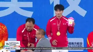 Lei Jiangqing, Tu Yi bag weightlifting golds at China&rsquo;s 15th National Games