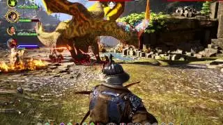 Dragon Age: Inquisition - fight a dragon as a mediocre player