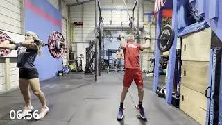 Family WOD: Hang Power Clean & Jerk + Toes-to-Bar + Double Unders! 💥