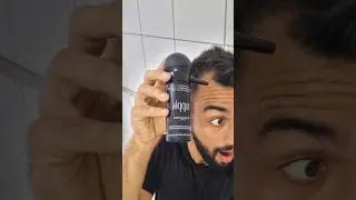 Maquiagem que volta o cabelo 💇🏽&zwj;♂️ #calvice #toppik #calvo #calvicemasculina