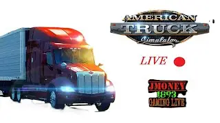 American Truck Simulator QUAD SCREEN SETUP DIY  SIMULATOR  RANDOM HAULS    | PC   MOD COAST TO COAST