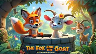 The Fox and the Goat | AI Generated Kids Moral Song | DVK KIDSTUNE Nursery Rhymes 🎵