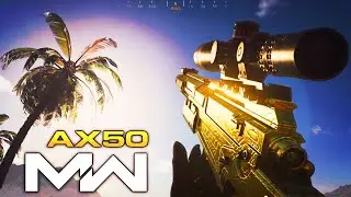 THE BEST MODERN WARFARE SNIPER! | Gold AX-50 - Road to Damascus!