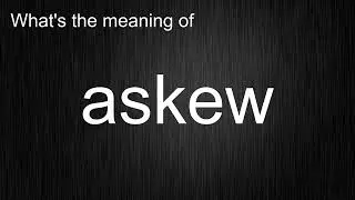 What's the meaning of 
