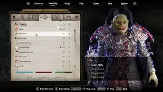 Greg learns equivalent exchange - 2 - Master Difficulty - Oblivion Remastered