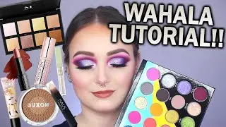 JUVIAS PLACE WAHALA PALETTE TUTORIAL + TRYING OUT NEW MAKEUP