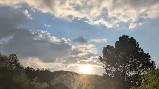 The Interplay of Light and Clouds at Sunset l 05/2025