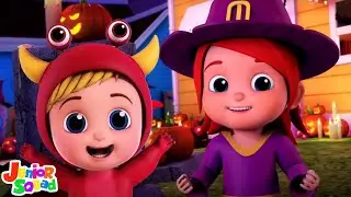 Ha Ha It's Halloween | Spooky Cartoon and Scary Nursery Rhymes | Scary Videos for Kids and Baby Song