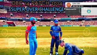 Don bradman cricket 14 new patch 2024 pc (Hd+) India vs Sri Lanka Super over challenge match android