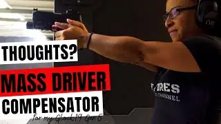Range Day with my new Mass Driver Compensator | Glock 19 Gen5
