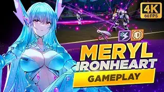 Tower of Fantasy: Meryl Ironheart SSR Gameplay Showcase 4K