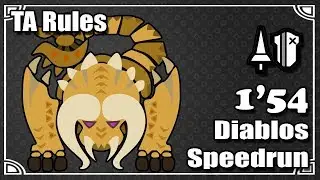MHW PC - ★7 Well, That Diablos! | Lance Speedrun (TA Rules) [1'54