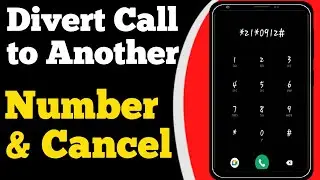 How to Divert Call to Another Number & Cancel #callforwarding #ussd #code