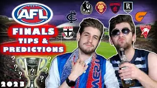 AFL FINALS TIPS & PREDICTIONS | 2023 Season
