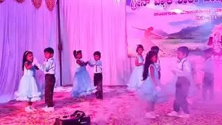 kannada Remix song Dance was performed from UKG children.