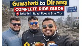 This Ride Was NOT Easy 😂 | Guwahati to Dirang Bike Journey | EP 1