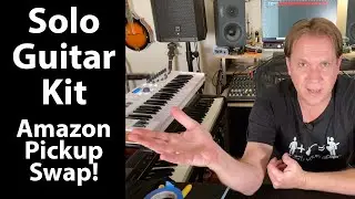 Solo Guitar Kit Build Part 3 - Swapping Out Pickups and Electronics