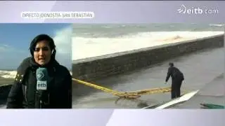 Se esperan olas de m&aacute;s de 6 metros en la costa vasca