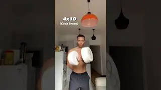 RUTINA de PECTORAL y TR&Iacute;CEPS en CASA 🏠
