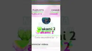 minha nova conta secundáriaaaaa @OficialSra.killer @Akami_5