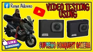 SUPREME CONQUEST ACTION CAMERA VIDEO TEST