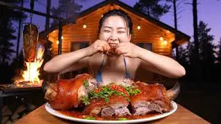 No need to go far! Delicious BBQ dinner right at home.🍖😋