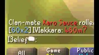 Runescape - Dice Game: 460mil and 1bil pot