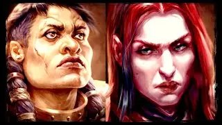 Mandragora: Whispers of the Witch Tree 100% Walkthrough Part 41: Umbral City & Kezka Boss Fight