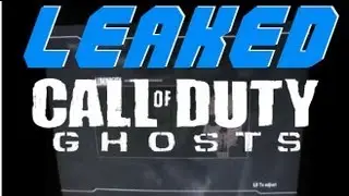 Call Of Duty Ghosts LEAKED Main Menu - PS4 - Real Or Fake?