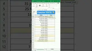 LA fonction pour r&eacute;cup&eacute;rer le jour de la semaine 👇 | Astuce Excel