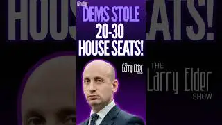 Dems Stole 20-30 House Seats!