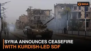 Syria announces ceasefire with Kurdish-led SDF