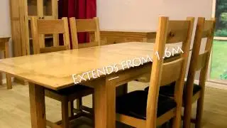 Constance Oak Dining Table and Chairs