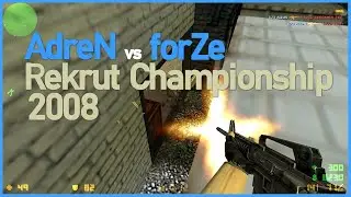 [ POV ] k23 AdreN vs forZe (Rekrut.ru Championship 2008) (CT-Only)